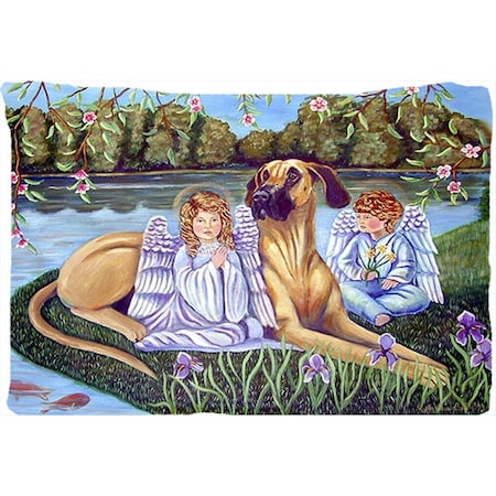 Carolines Treasures Carolines Treasures 7507PILLOWCASE 20.5 x 30 in. Angels With Great Dane Moisture Wicking Fabric Standard Pillowcase 7507PILLOWCASE